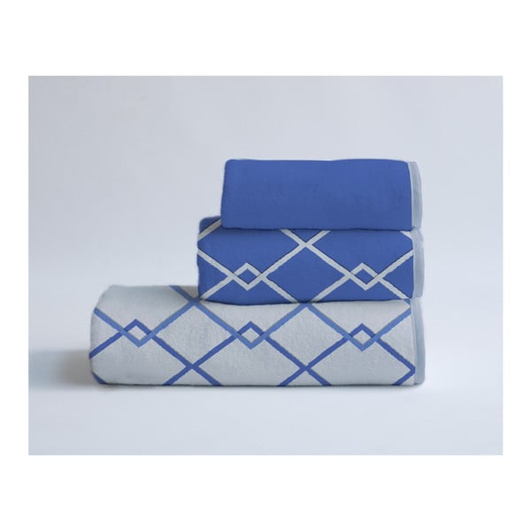 Комплект от 3 памучни и микрофибърни кърпи за решетки - Surdic