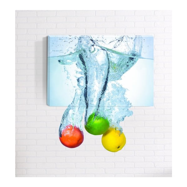 3D картина за стена Ябълки, 40 x 60 cm - Mosticx