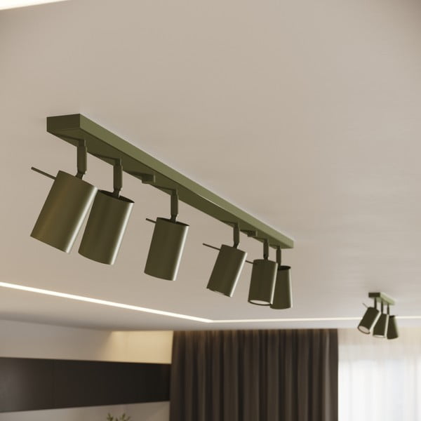 Зелен прожектор 6x117 cm Etna – Sollux-image-1