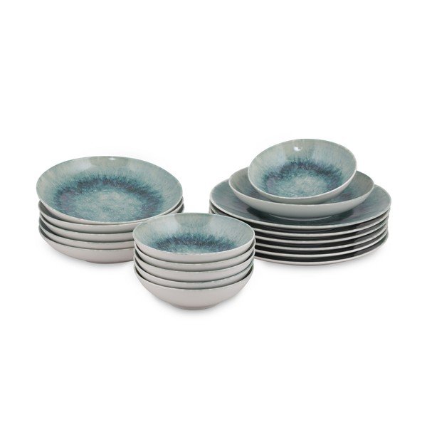 Комплект за хранене от порцелан 18 бр. Forest - Güral Porselen-image-2