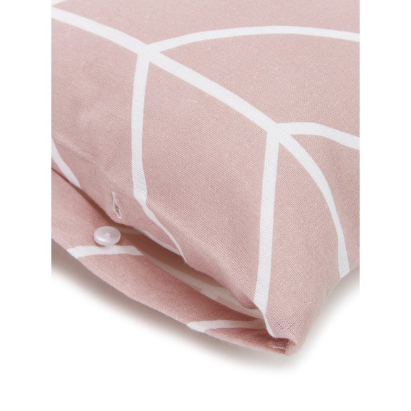 Комплект от 2 розови декоративни калъфки от фланела , 40 x 80 cm Yule - Westwing Collection-image-2