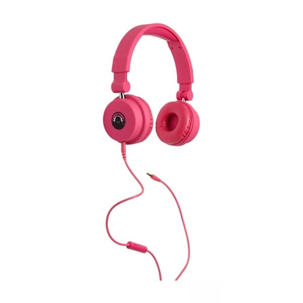 Růžová sluchátka TINC Big Boom