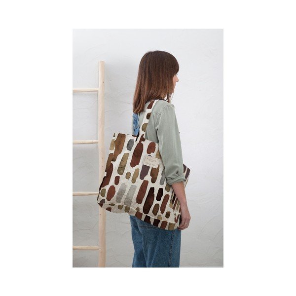 Чанта от плат , ширина 42 cm Geometric - Really Nice Things-image-1