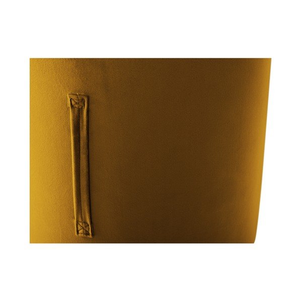 Оранжева табуретка  , ⌀ 40 cm Fiore - Mazzini Sofas-image-3