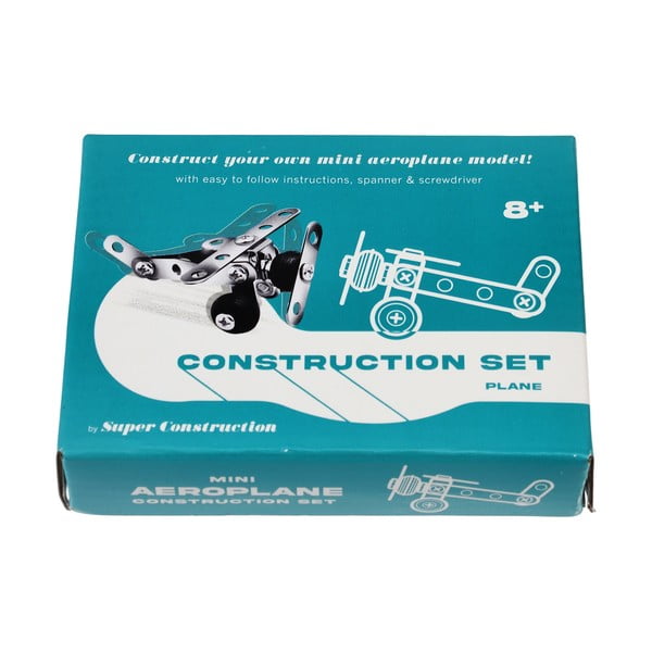 Метална строителна играчка Aeroplane – Rex London-image-4