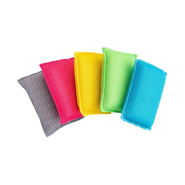 Гъби за съдове в комплект 5 бр. от микрофибър – Addis-image-1