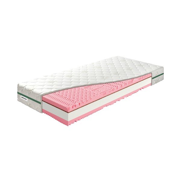 Двустранен матрак от средна/изключително твърда пяна 120x200 cm BonRelax HR PLUS - BENAB-image-2
