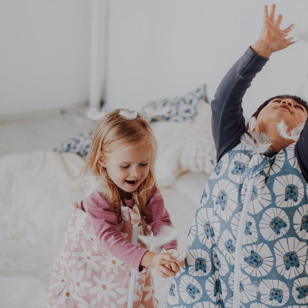 Детски спален чувал Blush Daisies - Malomi Kids-image-3