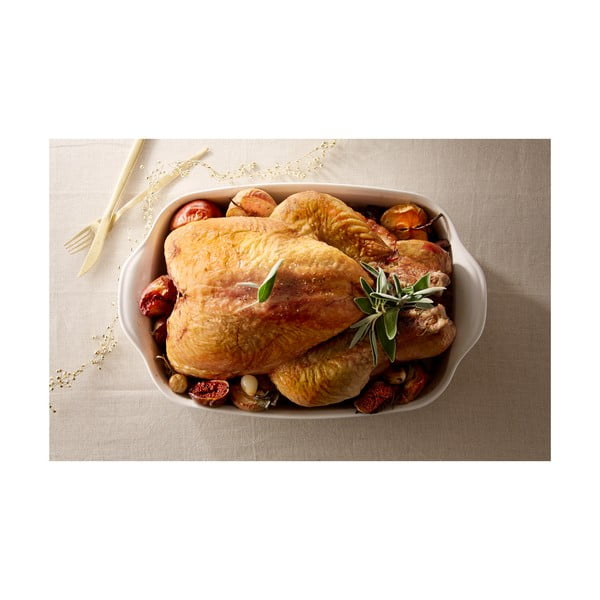 Кремав керамичен правоъгълен съд за печене Ultime, 42,5 x 28 cm Ultimate - Emile Henry-image-4