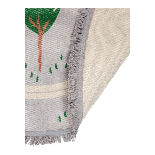 Детски ръчно изработен килим , ⌀ 120 cm Little Garden - Nattiot-image-2