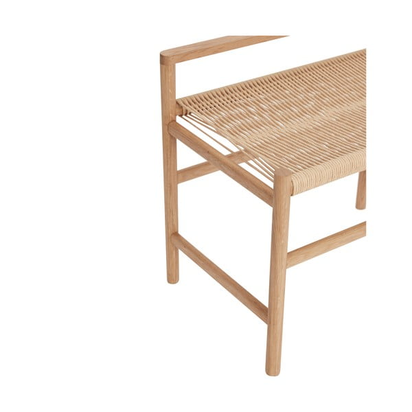 Светлокафява пейка Heritage – Hübsch-image-3