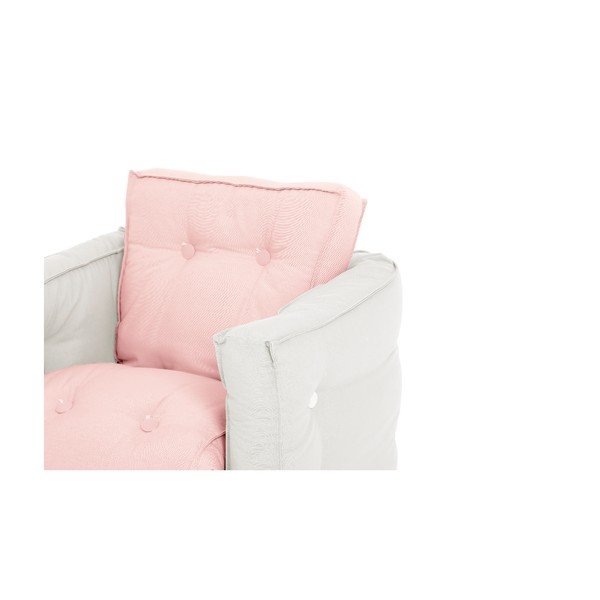 Детски диван-стол Mini Dice Pink//Creamy - Karup Design-image-2