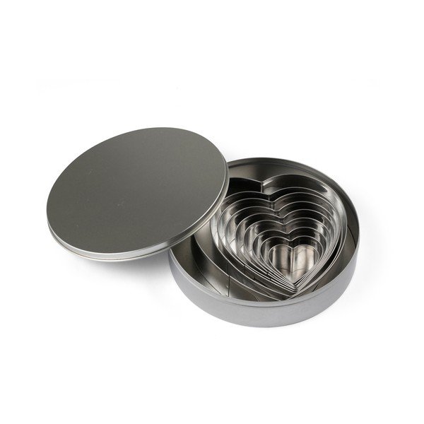 Формички за бисквитки в комплект от 9 бр. Heart – Blomsterbergs-image-1