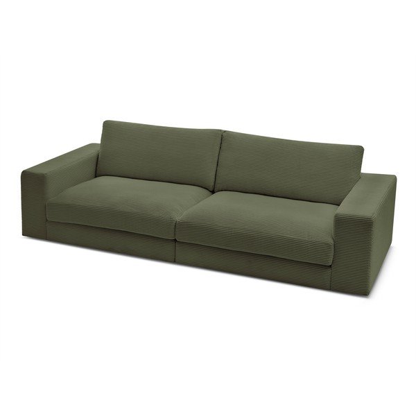 Зелен диван от рипсено кадифе 274 cm Leonard – Bobochic Paris-image-4