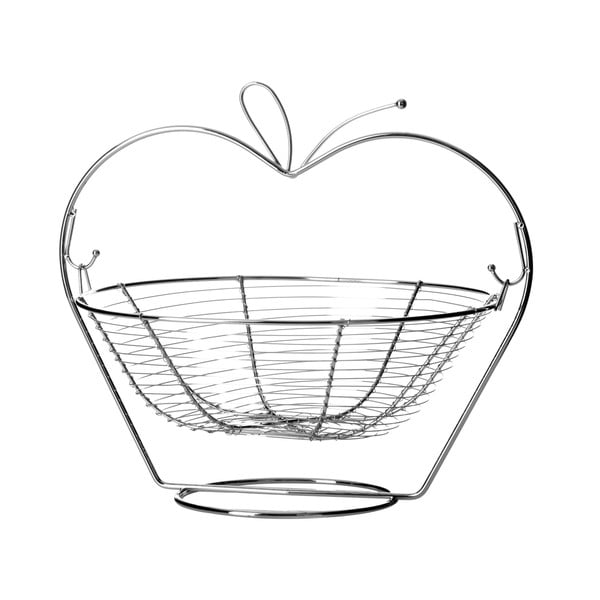 Метална стойка с кошница за плодове Orchard Apple - Casa Selección