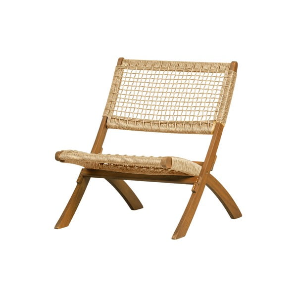 Градински сгъваем фотьойл от дърво ромб Lois - WOOOD
