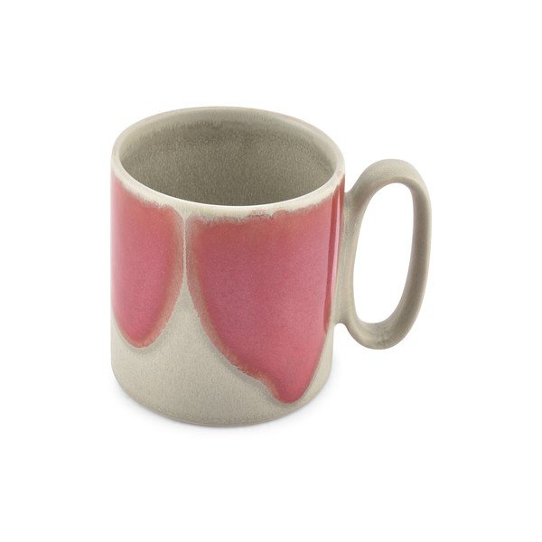 Розова/сива глинена чаша 390 ml Paint – Salt&Pepper-image-2