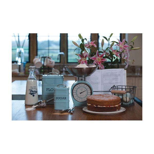 Син калаен буркан за захар Nostalgia - Kitchen Craft-image-1