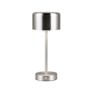 LED настолна лампа с възможност за димиране в сребристо (височина 30 cm) Jeff - Trio
