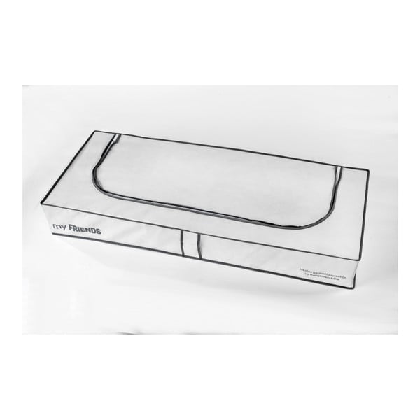 Бяла кутия за съхранение под леглото - Compactor