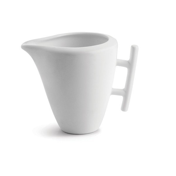 Бяла порцеланова кана за мляко 230 ml Squito – BonBistro