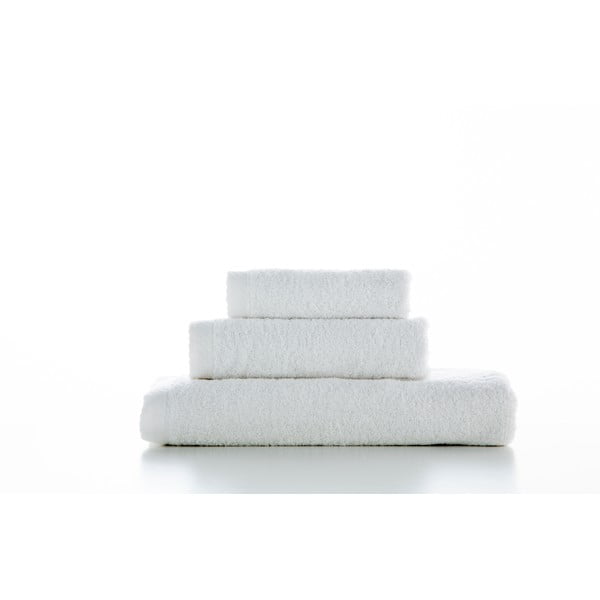 Комплект от 3 бели памучни кърпи , 70 x 140 cm Lisa Coral - El Delfin