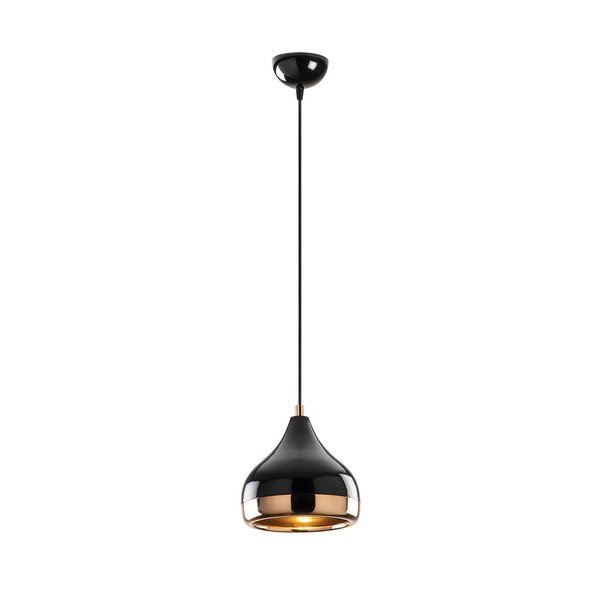 Висяща лампа в черно-меден цвят Yildo, ø 17 cm - Opviq lights-image-2