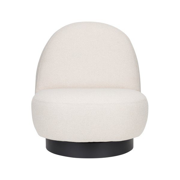 Кремаво въртящо се кресло Eden – Zuiver-image-1