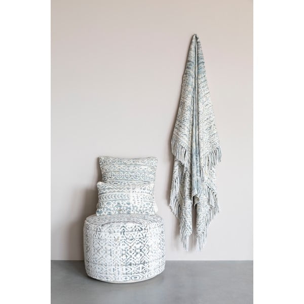 Памучно каре Синьо, 130 x 170 cm Liv - White Label-image-4