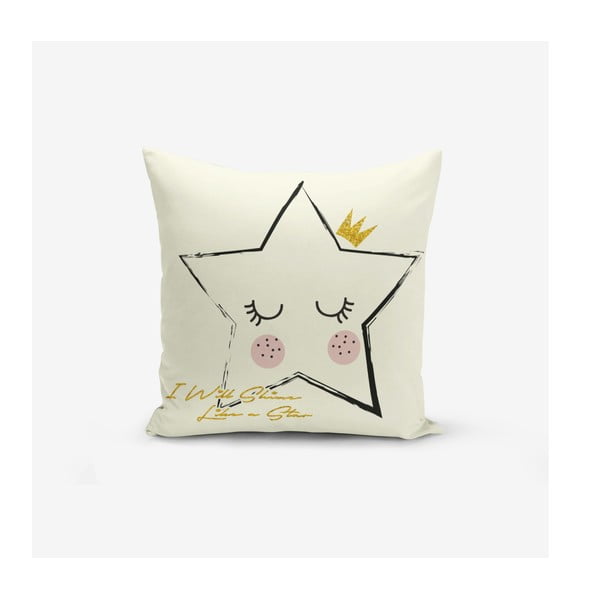 Бебешка калъфка за възглавница Modern Star - Minimalist Cushion Covers