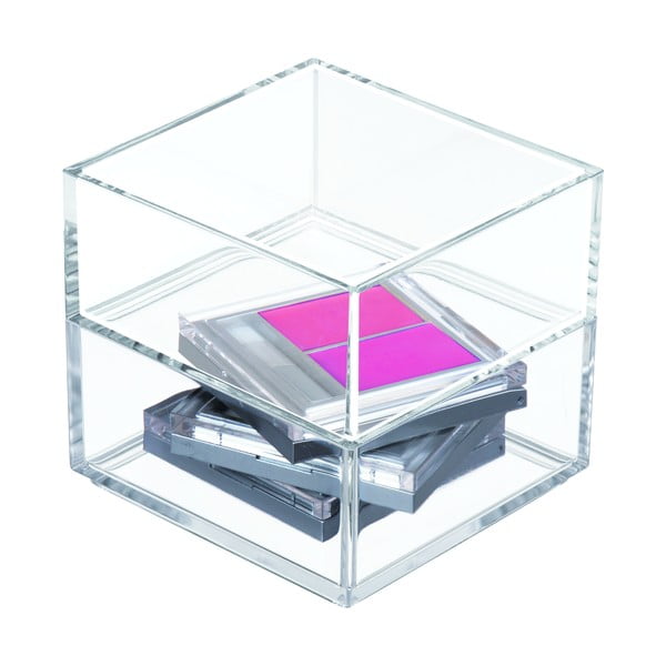 Прозрачен органайзер за подреждане Clarity, 10 x 10 cm - iDesign