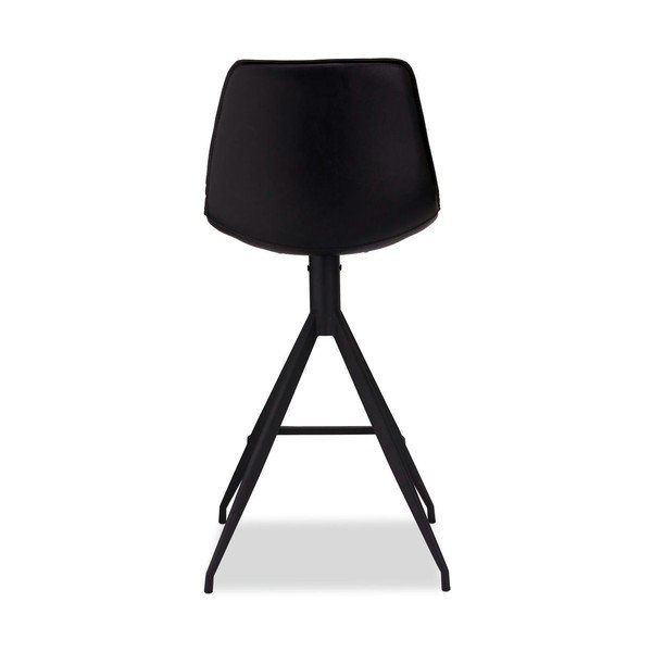 Черни въртящи се бар столове в комплект от 2 броя 98 cm Isabel - Furnhouse-image-2