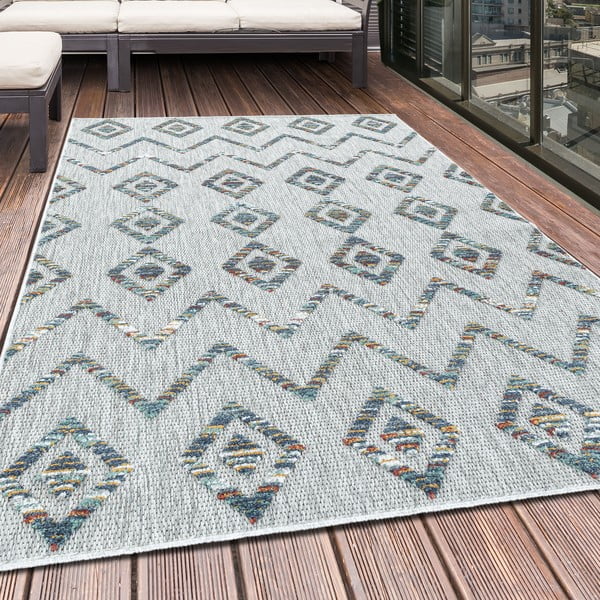 Светлосив външен килим 200x290 cm Bahama – Ayyildiz Carpets-image-1