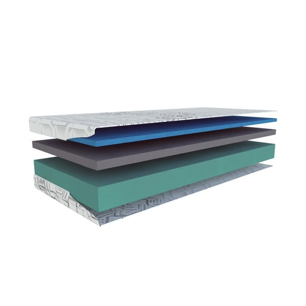 Двулицев матрак 3/4, 180 x 200 cm Aquasleep - Materasso-image-1