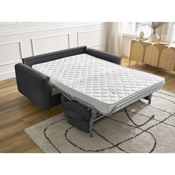 Черен диван за ежедневно спане/сгъваем 200 cm Cocoone – Bobochic Paris-image-1