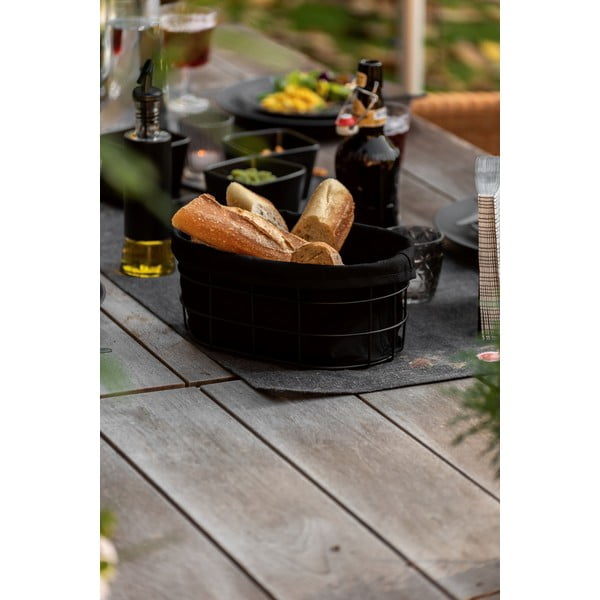 Черна торбичка за сладкиши със стойка Black Outdoor Kitchen Bela - Wenko-image-2