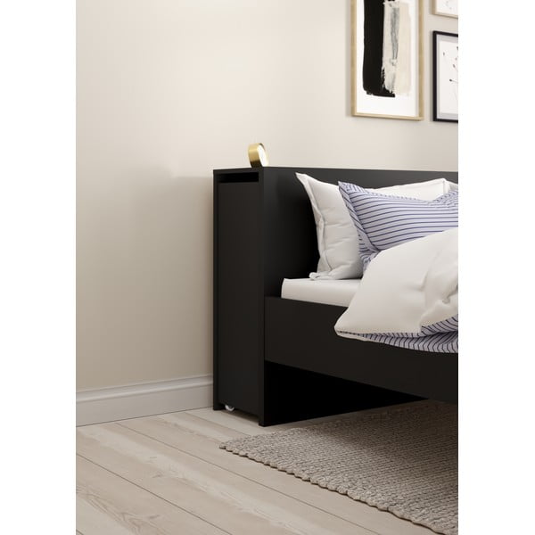 Черна табла за легло 165x80 cm Naia – Tvilum-image-1