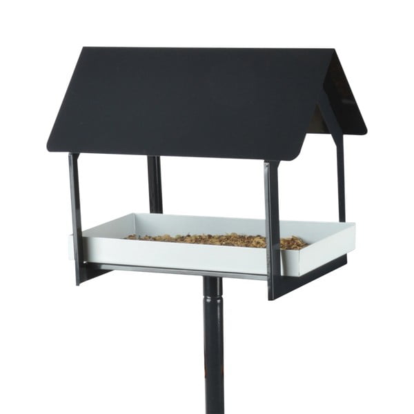 Антрацитна метална къщичка за птици с мирис, височина 126 см - Esschert Design-image-4