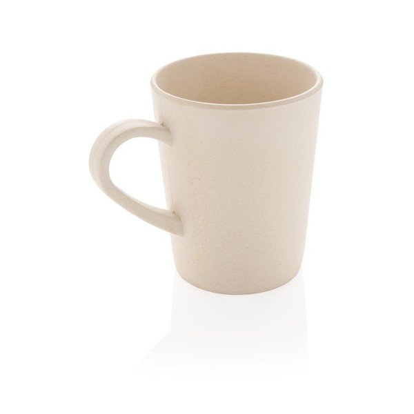 Бяла бамбукова чаша XD Collection, 360 ml - XD Collection-image-2