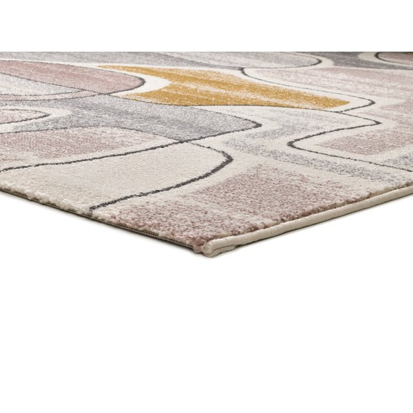 Жълто-кремав килим 135x190 cm Ashley - Universal-image-2