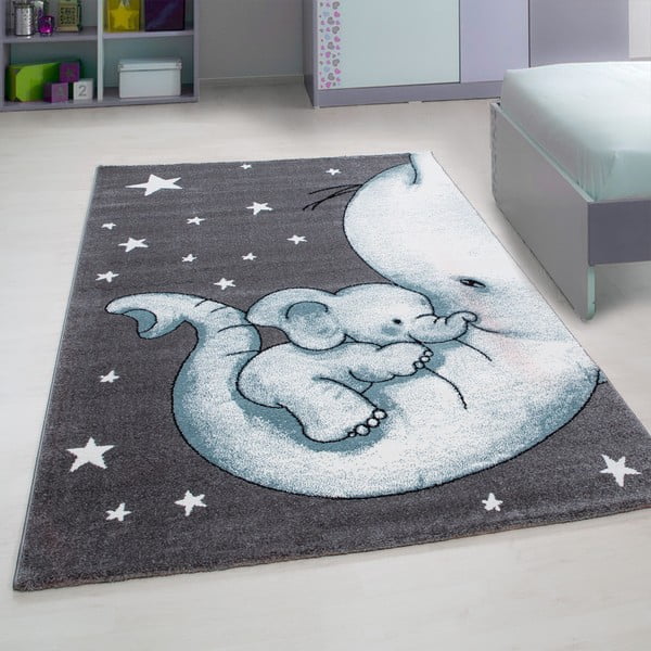 Синьо-сив детски килим 160x230 cm Kids – Ayyildiz Carpets-image-1