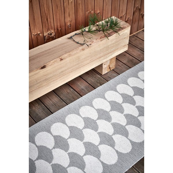 Кремава пътека за открито и закрито 70x250 cm Poppy Linen – Pappelina-image-1