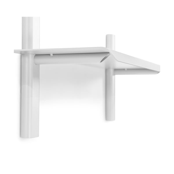 Бял метален стенен рафт 60 cm Hola – Spinder Design-image-2