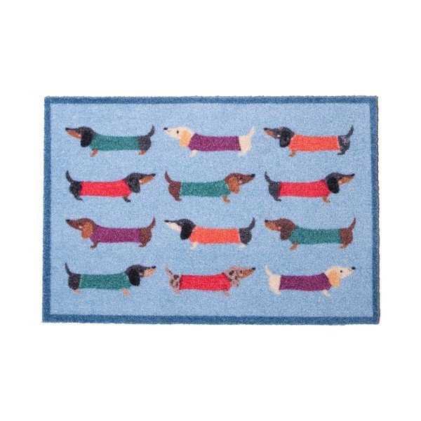 Текстилна изтривалка 40x60 cm Dachshund – Artsy Doormats