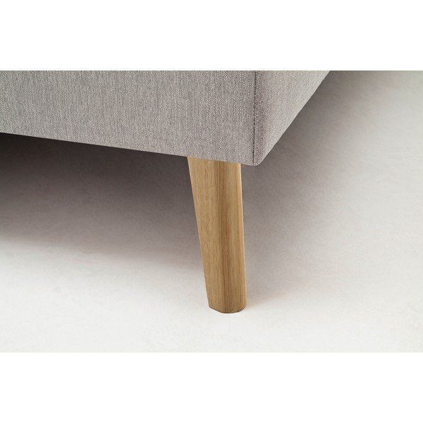 Светлосиво боксспринг легло 160x200 cm Greta – Meise Möbel-image-1