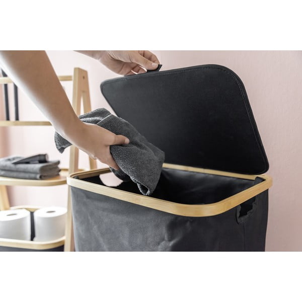 68 л кошница за пране от плат Ecori - Wenko-image-1