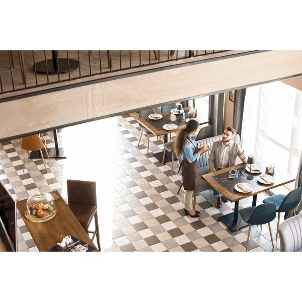 Черна LED затъмняваща се настолна лампа с метален абажур (височина 34 cm) Cosenza 2.0 – Fischer & Honsel-image-1