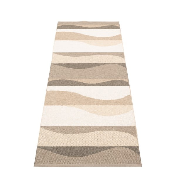 Кафява и бежова пътека за открито и закрито 70x200 cm Urvi Earth – Pappelina-image-2