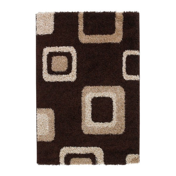 Hnědý koberec Think Rugs Majesty, 60 x 120 cm