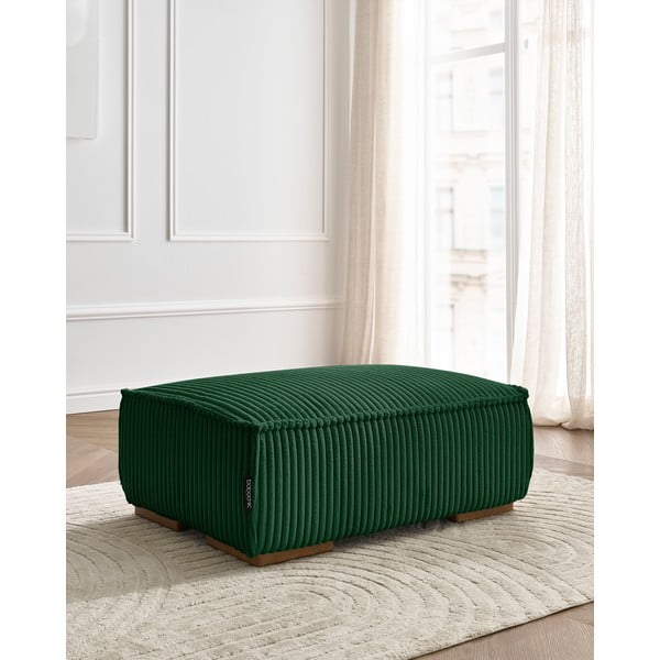 Зелена табуретка  от рипсено кадифе Chelsea – Bobochic Paris-image-1